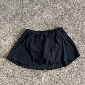 Jamaica Bay Black Swim Skirt Modest Swim Bottom SIZE 14